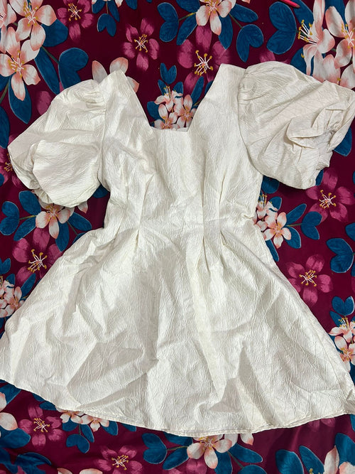 Korean White Dress